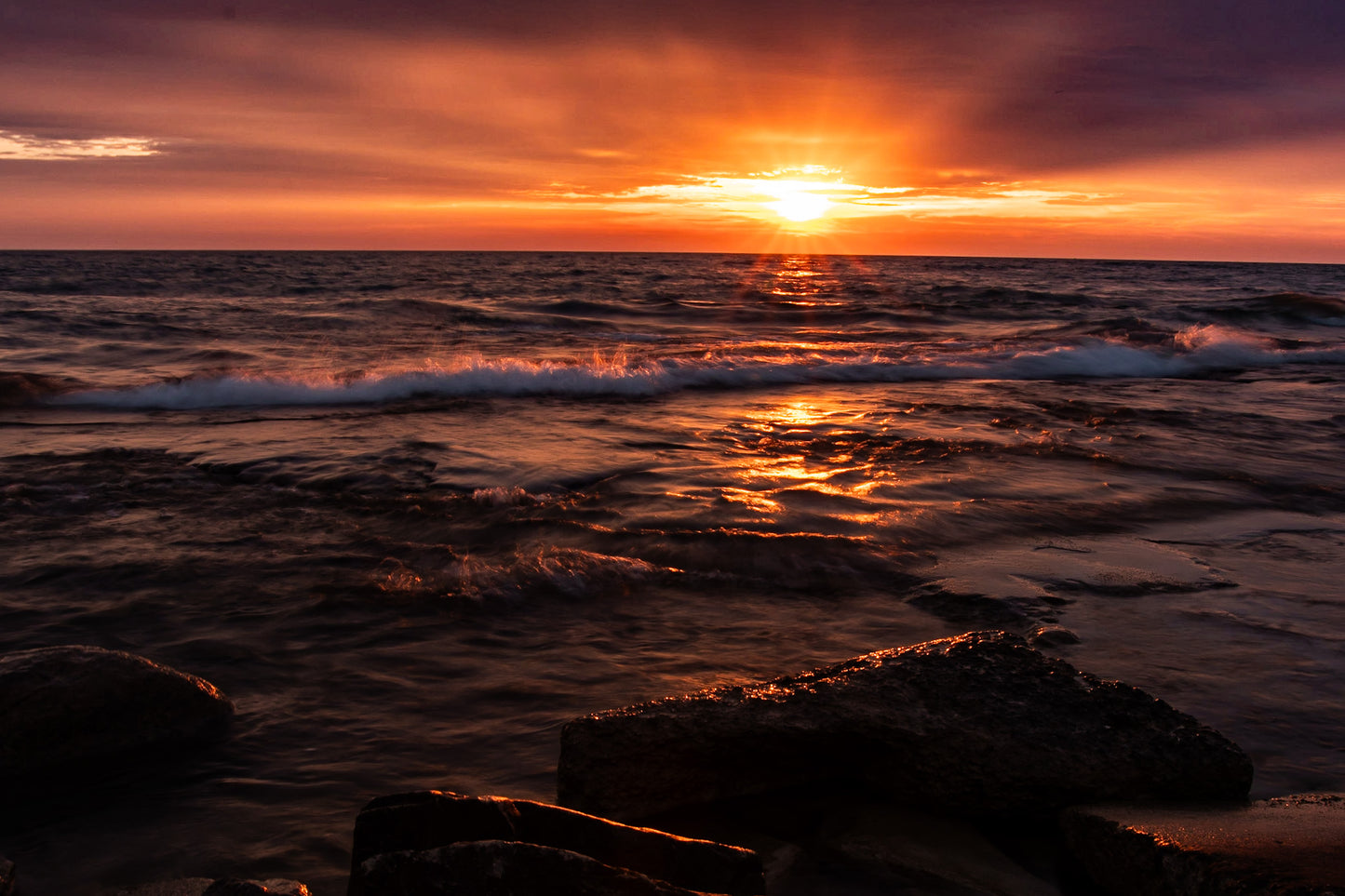 Lake Michigan Sunrise Movement Select