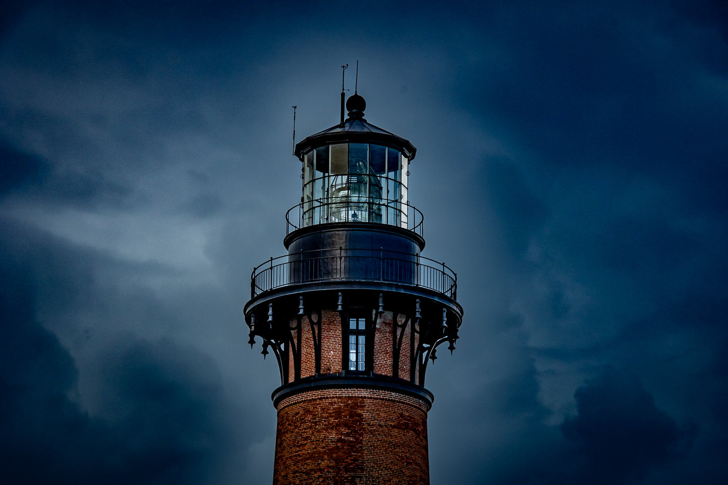 North Carolina Lighthouse Storm A Coming Select