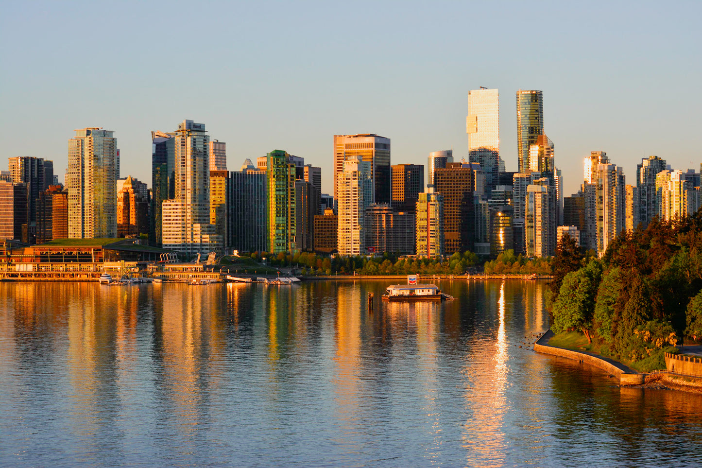 Vancouver Harbor Skyline